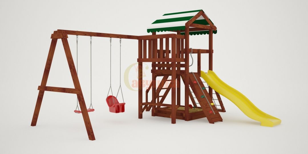 Детская площадка Савушка Мастер 2 - Махагон